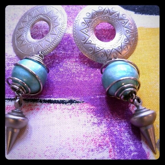 GORGEOUS EARRINGS FROM UPSCALE BOUTIQUE IN SANTA FE!!! - Picture 1 of 3